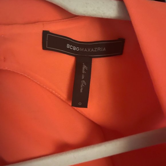 BCBGMaxAzria Alda Plunging V Neck Dress - Picture 6 of 7